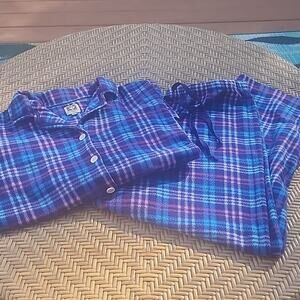 Anne Klein Flannel Pajamas Size M (PP5)